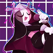 FNF Mid-Fight Masses Mod cover art displaying Sarvente and Ruv in the church